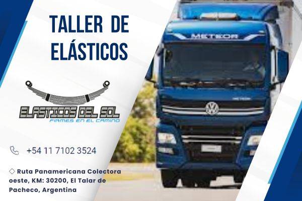 Taller de elásticos en zona Norte